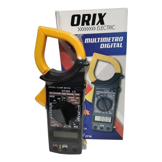 Multimetro O Tester Tipo Pinza Orix