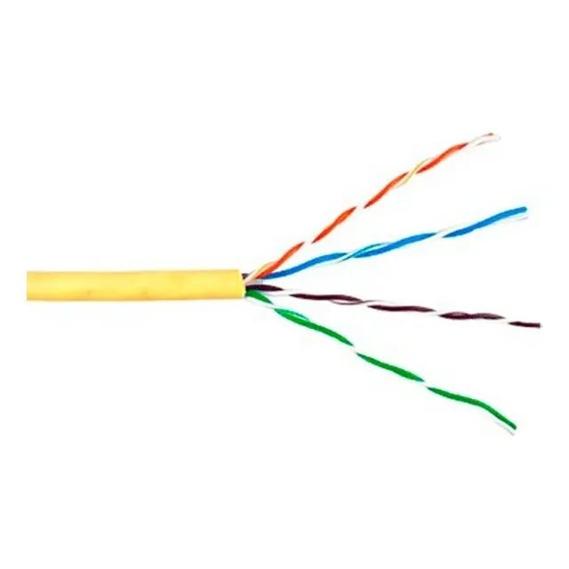 Bobina De Cable 305 Mts Utp Cat6 Amarillo Honeywell
