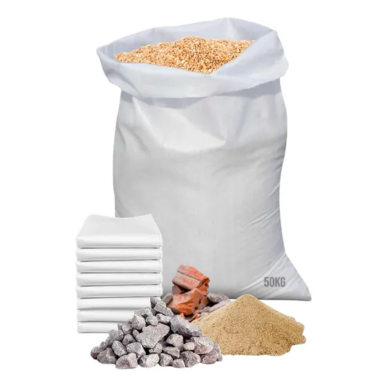 X10 Sacos Polipropileno Para Escombros Sacos Para 50 Kilos