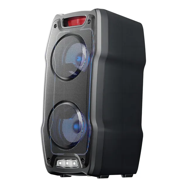 Parlante Sharp Ps929 200w Bateria Tws Bluetooth Luz Led Dimm Color Negro