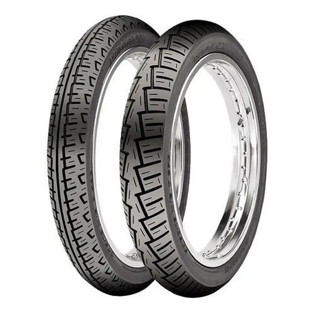 Par Pneu Maggion S/c 2,75 + 100/90-18 Titan Fazer Suzuki Fan