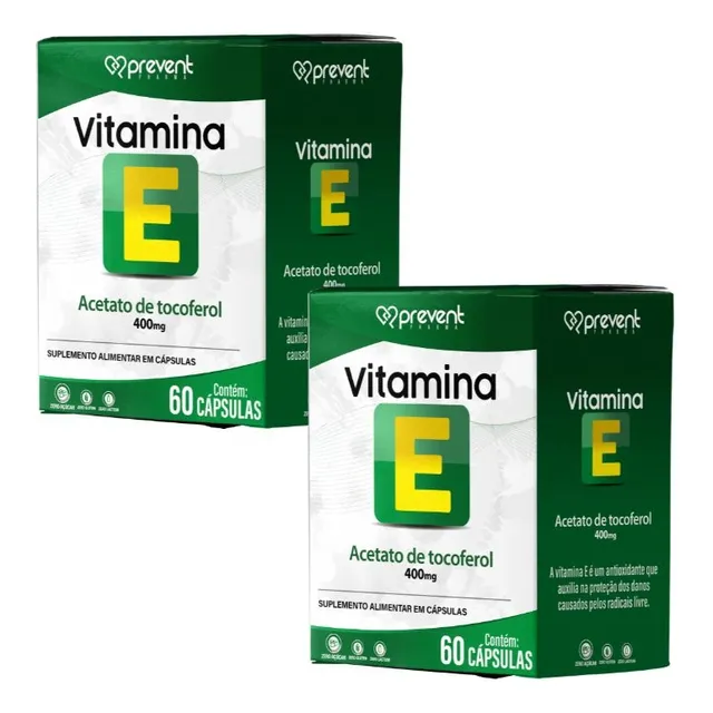 Vitamina E 400mg | Prevent Pharma 2cxs