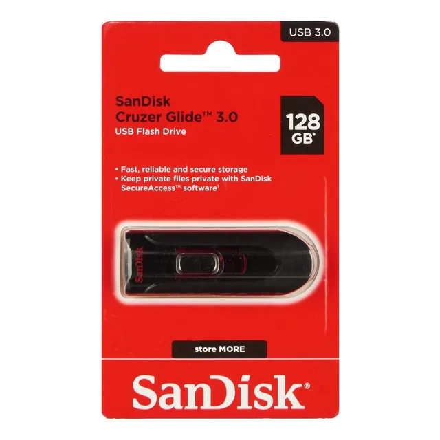 Pendrive Sandisk Cruzer Glide 128 3.0