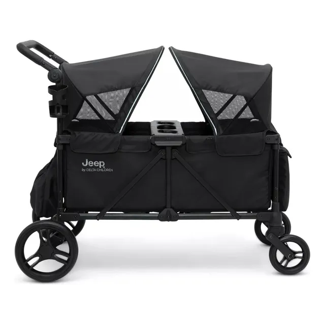 Jeep Evolve Stroller Wagon By Delta - Negro. Importado