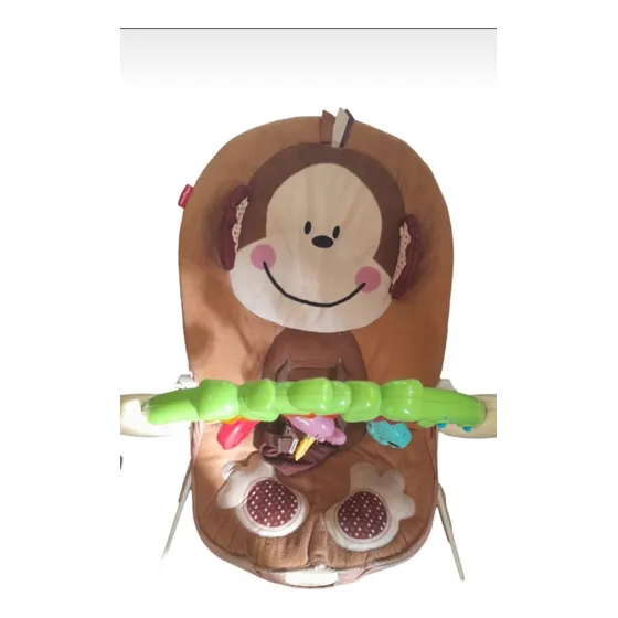 Silla Mecedora Fisher Price Lujo Vibracion Musica Y Luz