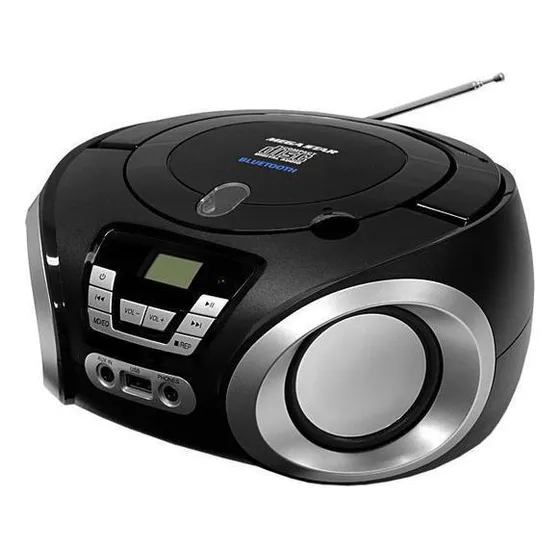 Cd Player Megastar Bluetooth Usb / Cd / Fm Mp-1842bt