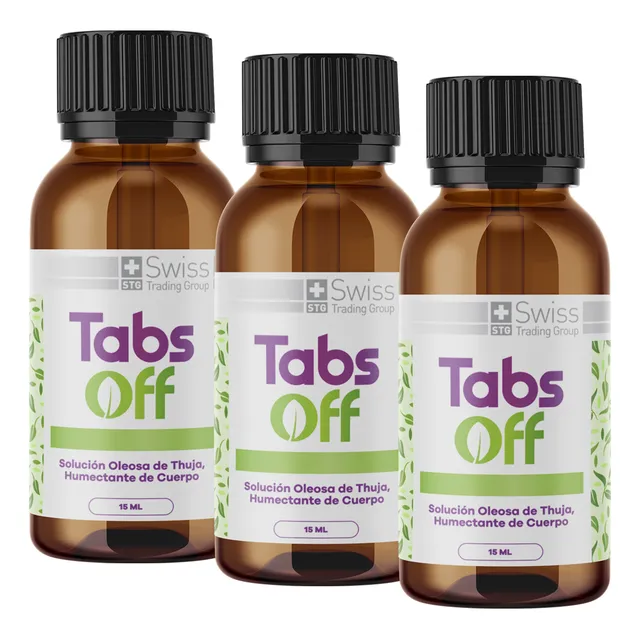 Tabs Off - Cosmético Para Eliminar Carnosidades Pack X 3