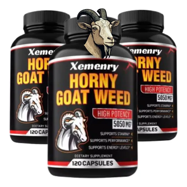 Xemenry Horny Goat Weed 120 Cápsulas Veganas 40g