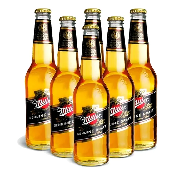 Promo Cerveza Miller 330 Ml X 6 Unidades