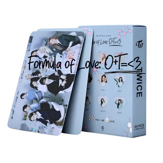 55 Twice Photocards - Formula Of Love Edition 55 Twice Photocards - Formula Of Love Edition