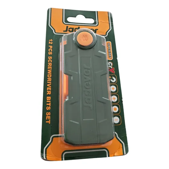Juego Puntas De Destornillador 12 Piezas Jadever Calidad