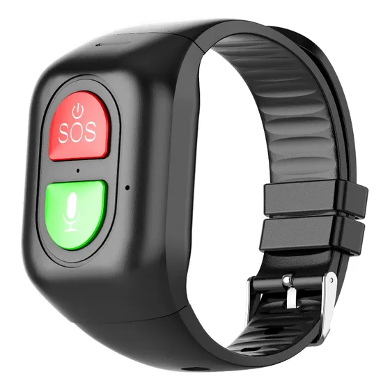 Pulsera Botón Sos 4g Detección Caidas Llamada Emergencia