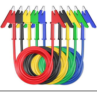 Kit De 5 Pcs Pinzas De Pruebas Eléctricas Caimán Kit De 5 Pcs Pinzas De Pruebas Eléctricas Caimán