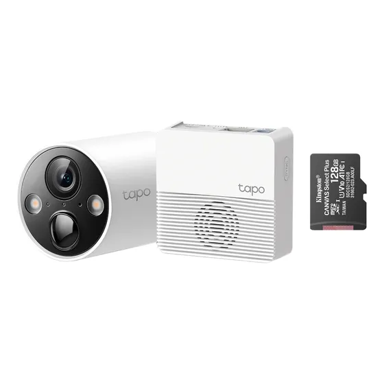 Cámara Seguridad Exterior A Bateria Tapo C420s1 Memoria 128g