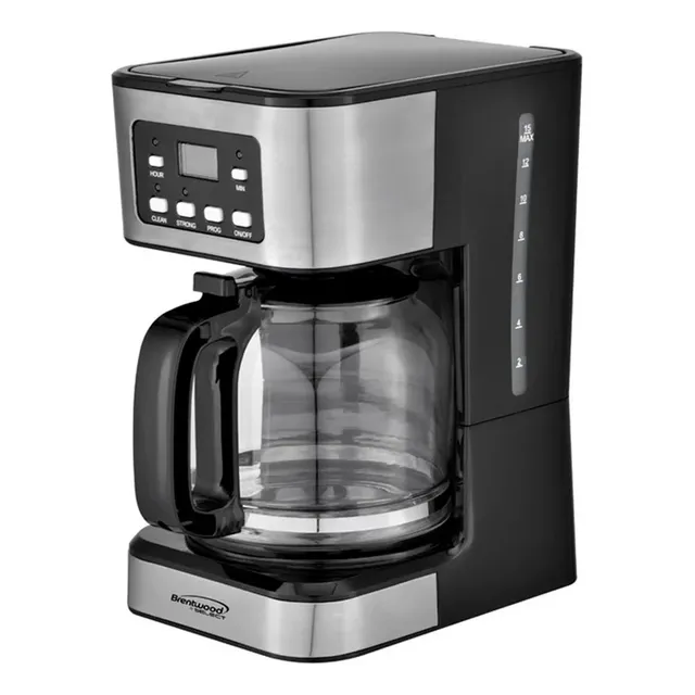 Cafetera Brentwood Programable 12 Tazas Bre-ts222bk