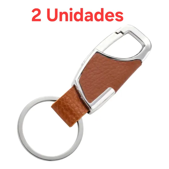 Set 2 Llaveros De Caballeros Modelo Clasico Cuero Hombres