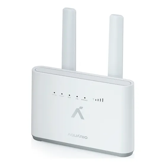 Modem Roteador Aquário 4g Celular Wi-fi Md-4000sx Branco