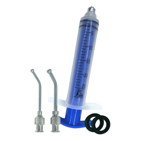 Kit Alimentação Filhotes Pássaros Seringa 25ml + 2 Cânulas