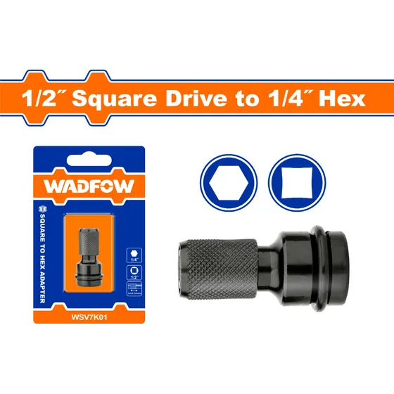 Adaptador De  1/2   A  1/4  Hexagonal Wadfow Wsv7k01