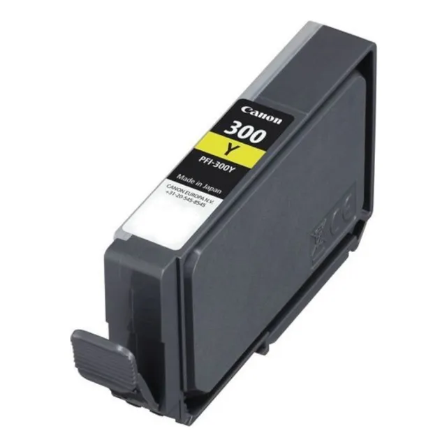Tinta Canon Pfi-300 Y Amarillo Lucia Pro