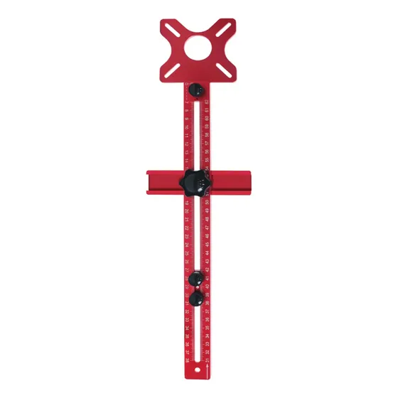 Guia Rebordeadora Ruteadora 1/4 Carpintería Fresado 6mm Mdf