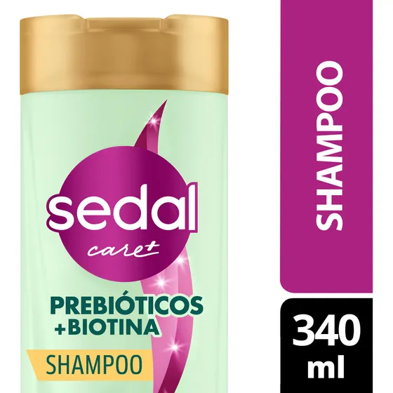 SEDAL CARE SH REG PREVIOTICOS+BIOTINA FCO PL 340ML