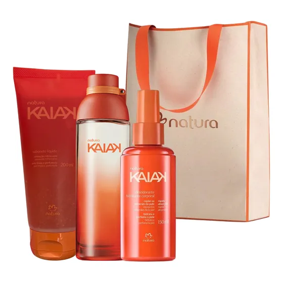 Set Regalo Perfume Kaiak Clásico Femenino Natura