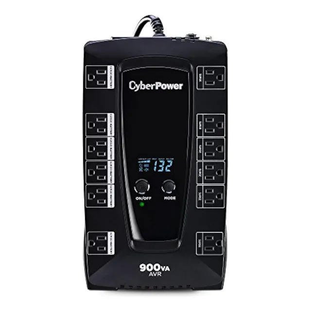 Ups Con Visor Lcd Cyberpower Avrg900lcd 900 Va Lcd