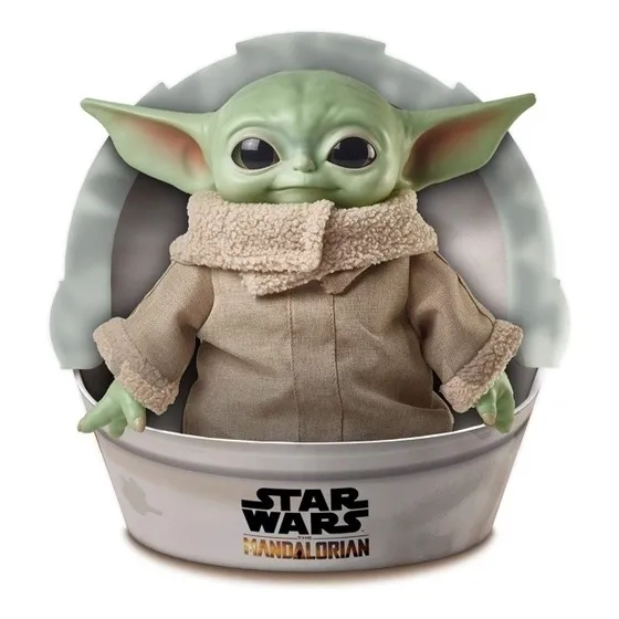 Peluche Mandalorian Baby Yoda 28 Cm