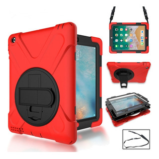 Funda Anti-caídas Para iPad, Con Soporte Giratorio Y Correa Funda Anti-caídas Para iPad, Con Soporte Giratorio Y Correa