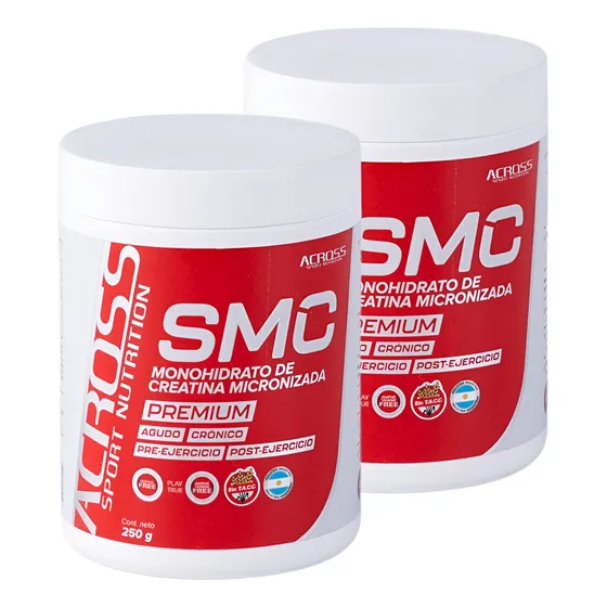 Kit 2 Creatina Monohidrato Suplemento Across 250gr