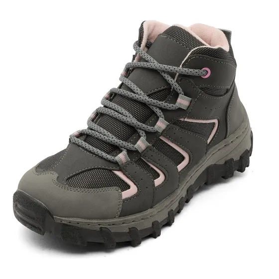 Botas Mujer Outdoor Gris Tellenzi 8-1068