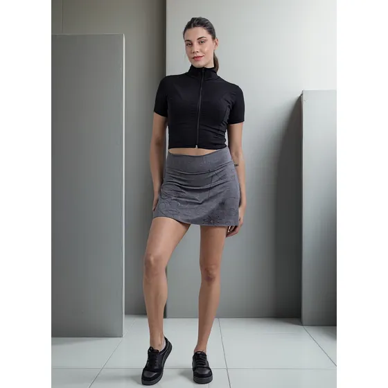 Pollera Short Mujer Fixpower Deportivo - Estilo Y Comodidad