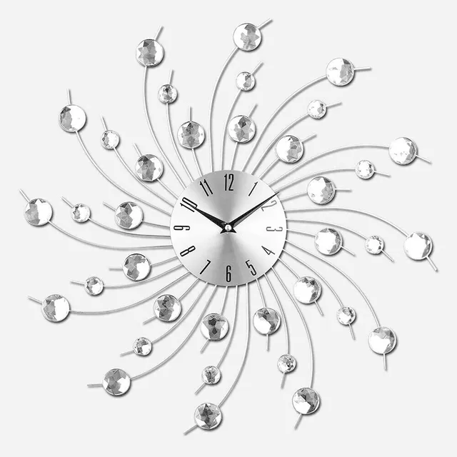 Beverly Hills Polo Club Reloj Pared Esfera Plateada Para 13 