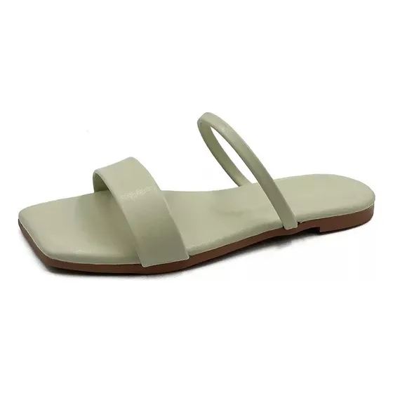 Sandalias , Zapato De Mujer 2 Tiras. Pololas
