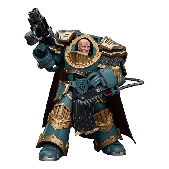 Figura De Acción 1/18 Warhammer 40k Praetor En Armadura Cata