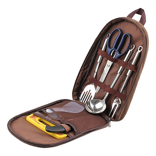 7x Juego De Utensilios De Cocina Portátiles Para Acampar 7x Juego De Utensilios De Cocina Portátiles Para Acampar
