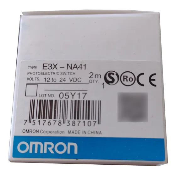 E3x-na41 - Sensor Amplificador De Fibra Óptica - Omron
