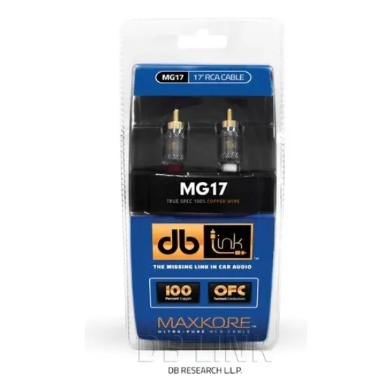 Cable Rca De Audio De La Serie Maxkore Mg (17 Pies)