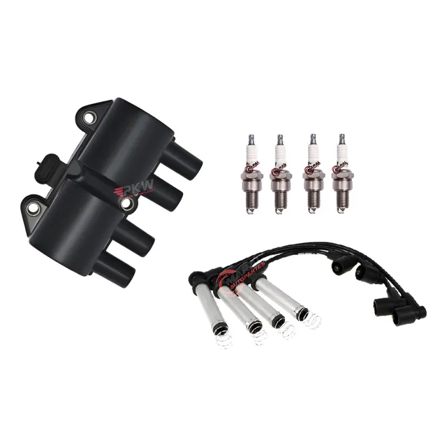 Kit Bobina Cables Bujias Chevrolet Corsa 1.6 Mpfi 4pin