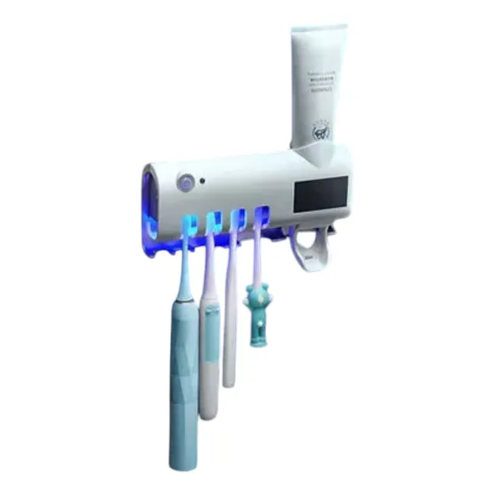 Dispensador De Crema Dental Con Porta Cepillos