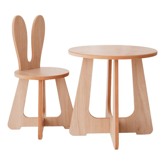 Juego De Mesa  60x50x50  + 3 Sillas De Madera - Envío Gratis