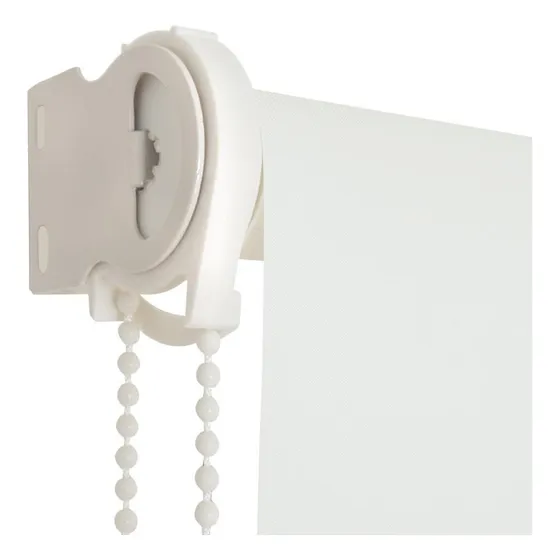 Cortina Roller Blackout 75x190 Cm Color Blanco Volgen