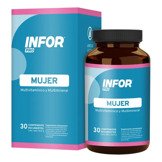 Infor Pro Mujer 30 Comprimidos Sabor Sin sabor
