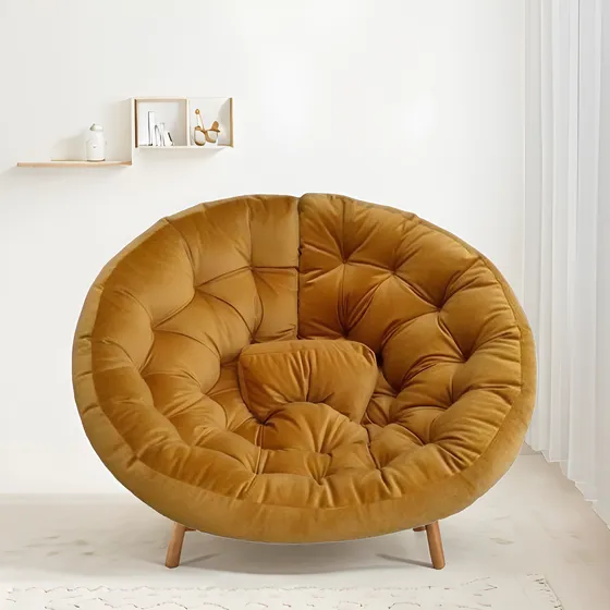 Sillón Praga Borsanimom Escandinavo Tapicería Anti Manchas