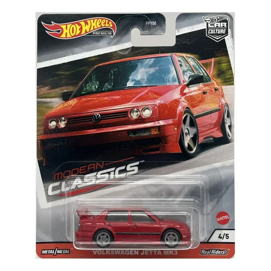 Hot Wheels Volkswagen Jetta Mk3 - Car Culture Color Rojo
