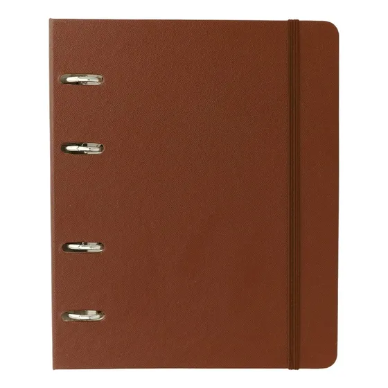 Caderno Argolado A5 Organizado Fichário Cicero Classica Cafe