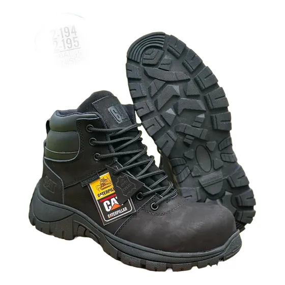 Botas De Seguridad Caterpillar Talla Grande Cuero