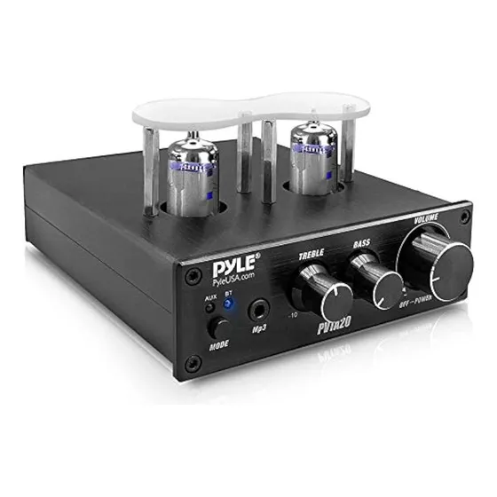 Pyle Amplificador De Tubo Bluetooth - Receptor