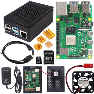 Raspberry Pi 4 8gb Carcasa Ventilador Sd 32gb Hdmi Pi4 B Kit Raspberry Pi 4 8gb Carcasa Ventilador Sd 32gb Hdmi Pi4 B Kit